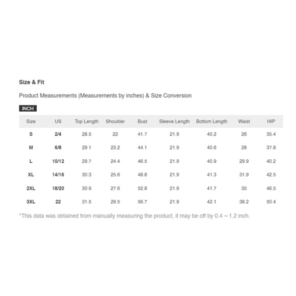 BASIC BAE Deep Teal 2 Piece Notched Long Sleeve Top & Pants Set Plus Size 3X NEW - Picture 6 of 6